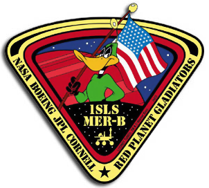 Opportunity Mission Patch By United States Air Force and Warner Brothers