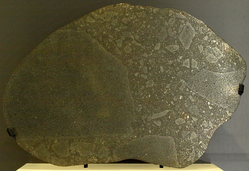  E-type Chondrite (from the Abee fall) on display at the Royal Ontario Museum