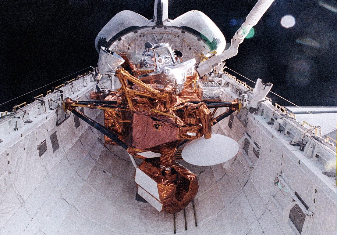 Payload bay uars ready for deployment