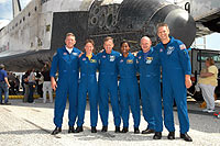 STS-121 Crew returns to Earth